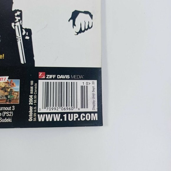 Electronic Gaming Monthly Magazine Scarface Cover 183 October 04 *MINOR WEAR - Picture 4 of 14